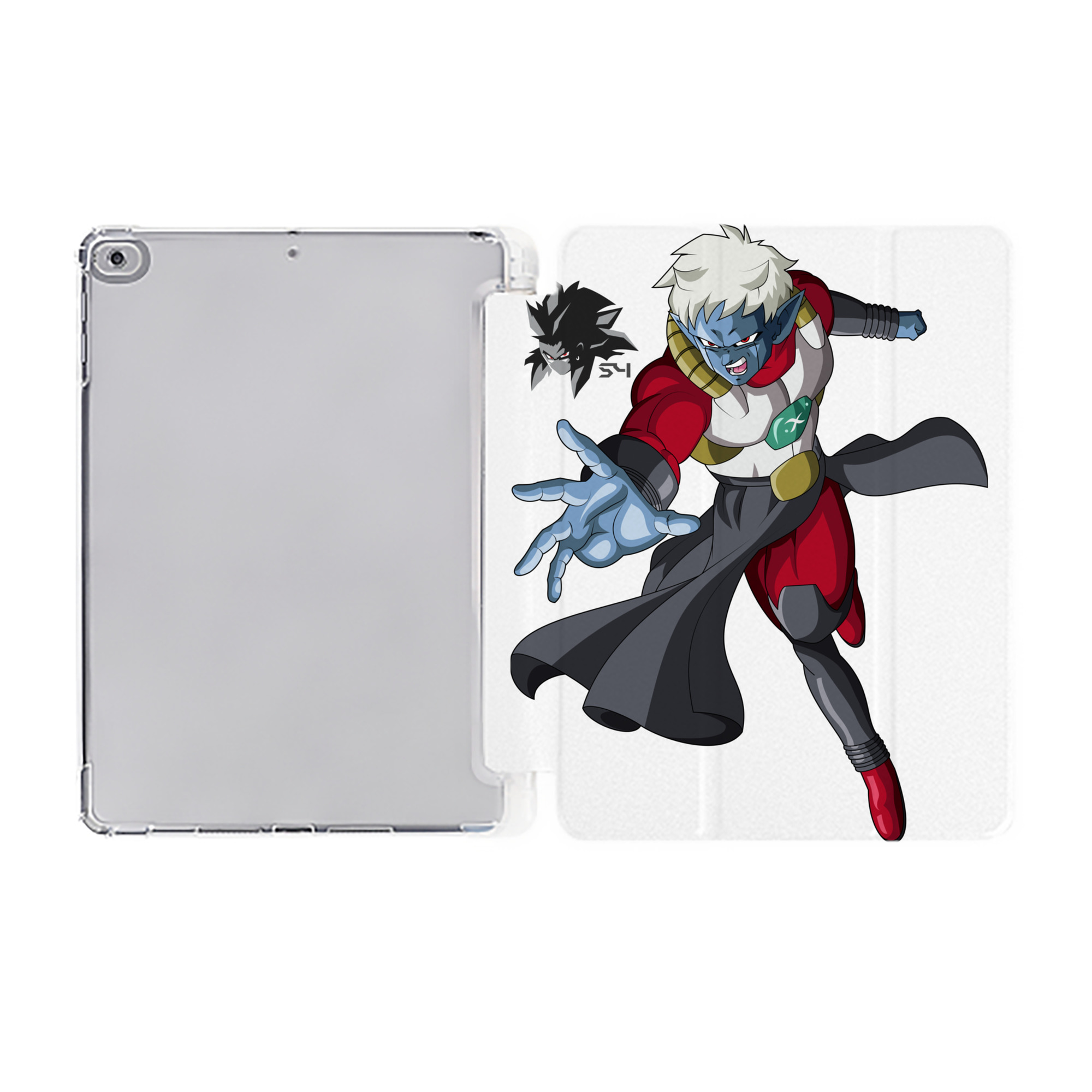 （画像用） ドラゴンボール DRAGON BALL IPad ケース ペン収納付き 三つ折りスタンド PUレザー×シリコン 対応機種9.5/10.5/10.9インチ